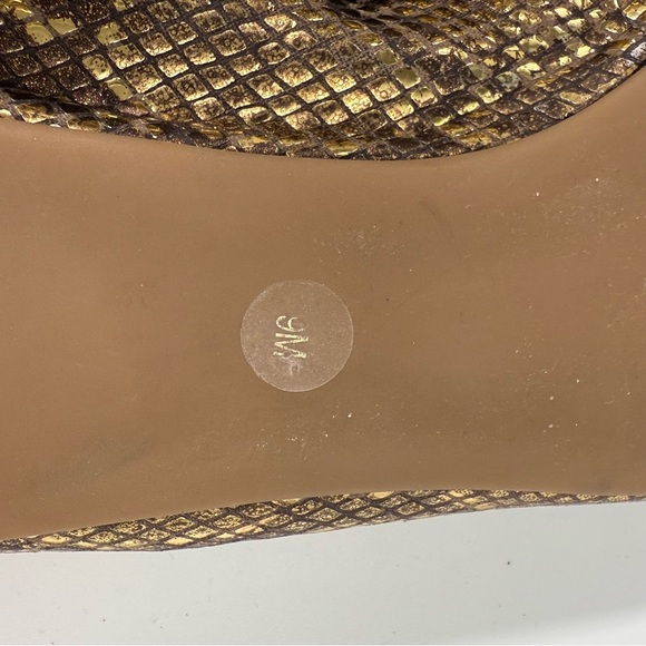 Tory Burch York Metallic Roccia Powder Suede Ballet Flat size 9 - Picture 10 of 10